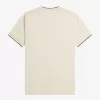 Twin Tipped Herren T-Shirt Oatmeal Beige Schwarz