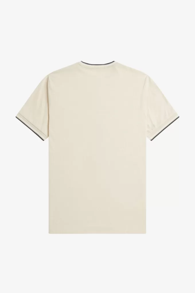 Twin Tipped Herren T-Shirt Oatmeal Beige Schwarz