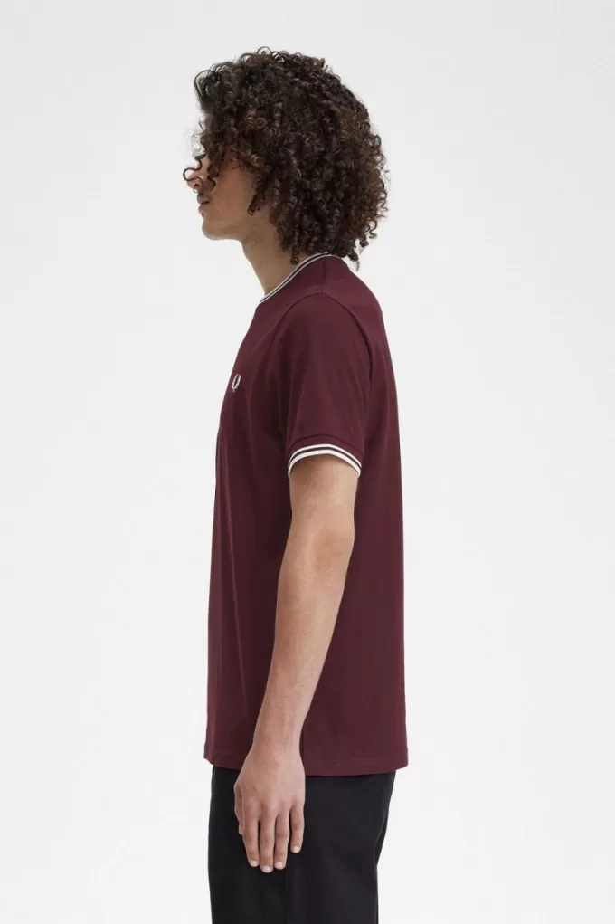 Twin Tipped Herren T-Shirt Oxblood