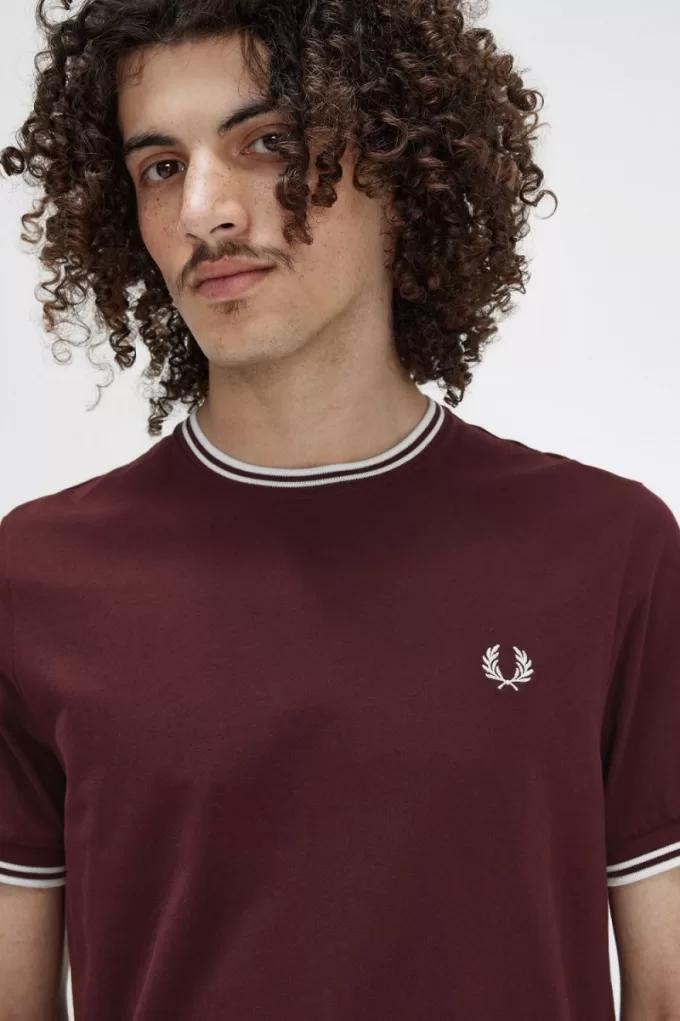 Twin Tipped Herren T-Shirt Oxblood