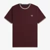 Twin Tipped Herren T-Shirt Oxblood