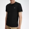 Twin Tipped Herren T-Shirt Schwarz Grün Braun