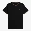 Twin Tipped Herren T-Shirt Schwarz Grün Braun