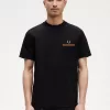 Twin Tipped Pocket Herren T-Shirt Schwarz
