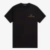 Twin Tipped Pocket Herren T-Shirt Schwarz