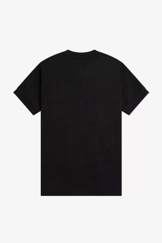 Twin Tipped Pocket Herren T-Shirt Schwarz