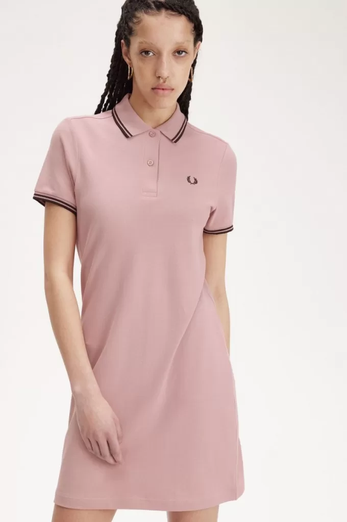 Twin Tipped Shirt Damenkleid Dusty Rose Pink