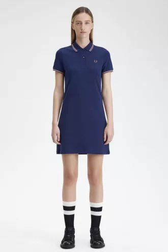 Twin Tipped Shirt Damenkleid French Navy