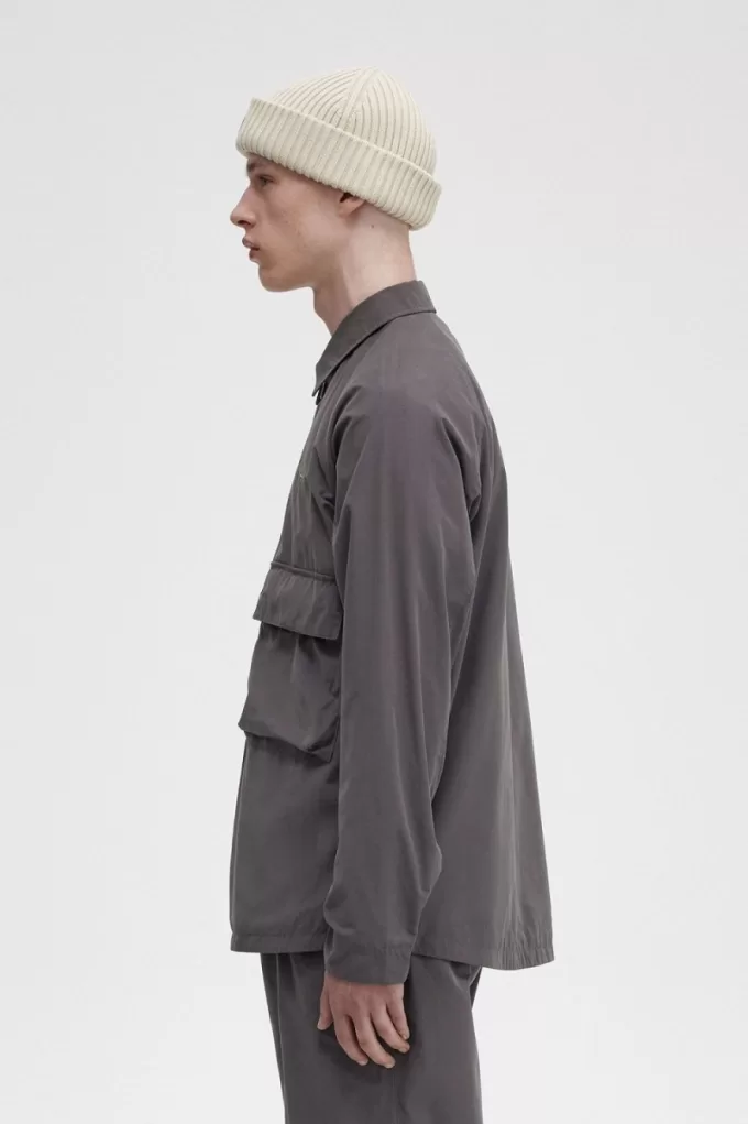 Utility Herrenhemd Gunmetal