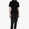 Velour Damen T-Shirt Schwarz Velour Damen T-Shirt Schwarz
