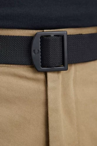 Webbing Herrengürtel Schwarz