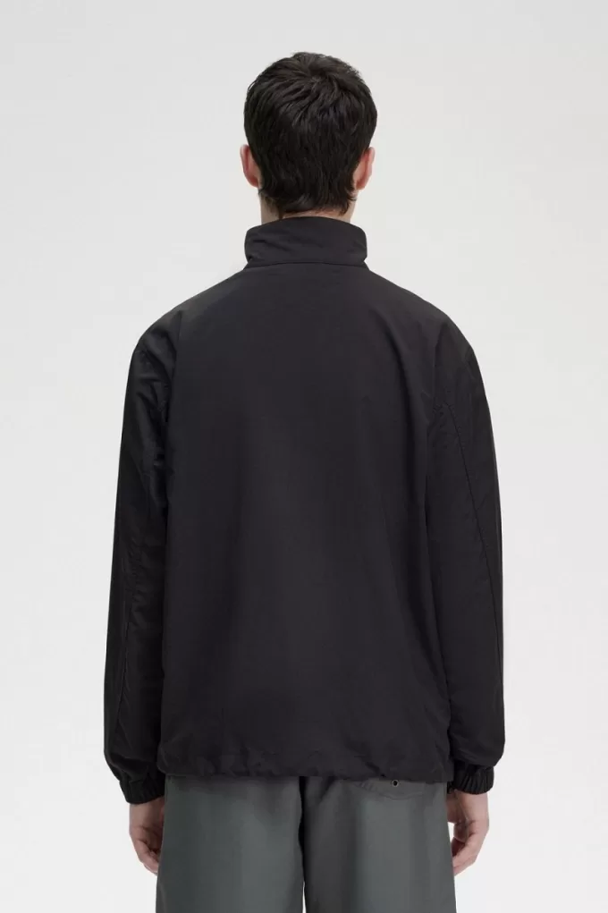 Woven Track Herrenjacken Schwarz
