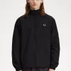 Woven Track Herrenjacken Schwarz