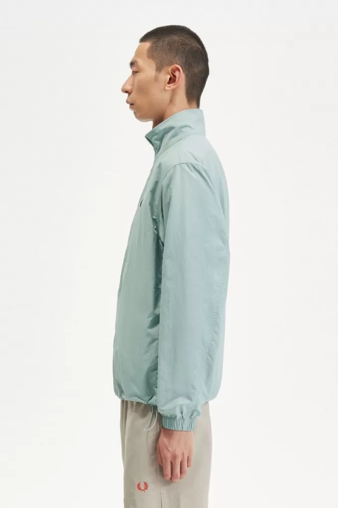 Woven Track Herrenjacken Silberblau