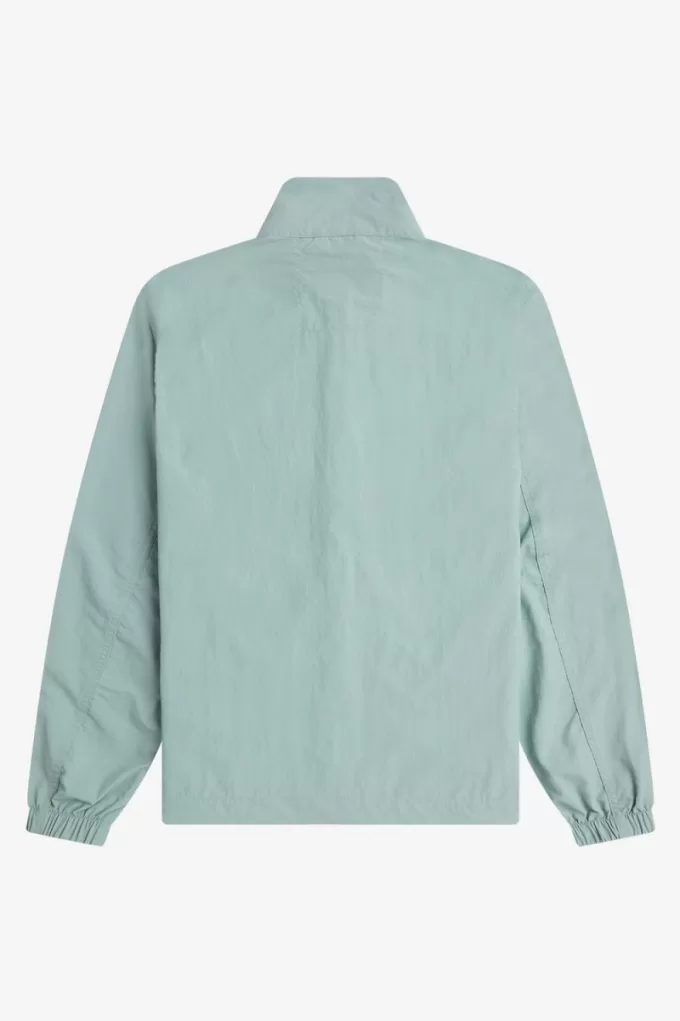 Woven Track Herrenjacken Silberblau