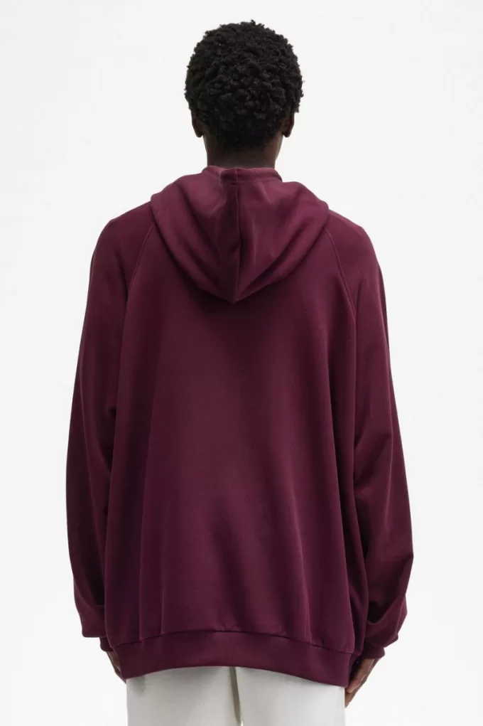 bedruckte Kapuzenpullover für Herren, Marineblau