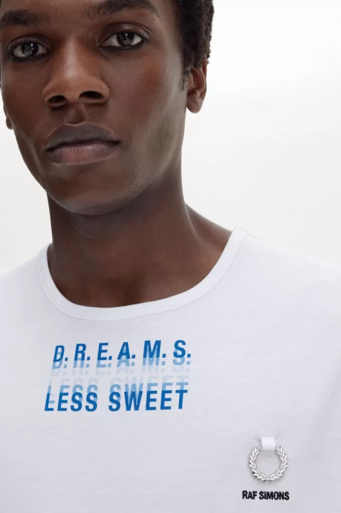 bedrucktes Weste-Herren-T-Shirt weiß