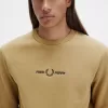 bestickte Herren-Sweatshirts Grün