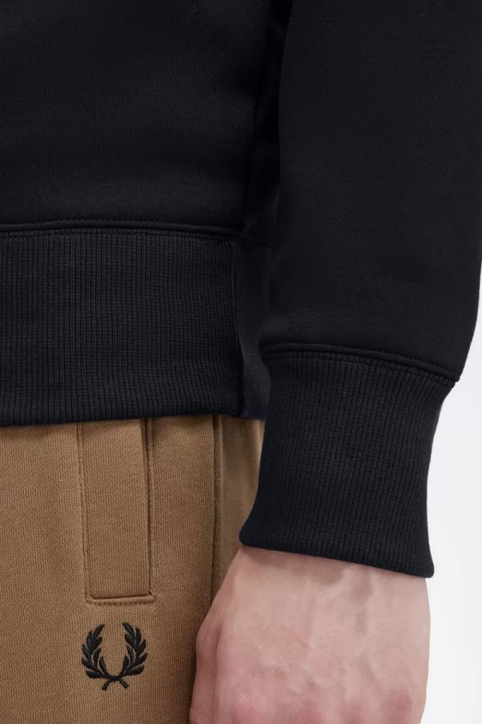 bestickte Herren-Sweatshirts, Marineblau