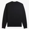 bestickte Herren-Sweatshirts Schwarz
