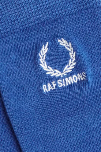 bestickte Herrensocken Königsblau