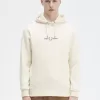 bestickte Kapuzenpullover für Herren in Beige