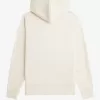 bestickte Kapuzenpullover für Herren in Beige
