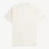besticktes Herren-T-Shirt Beige