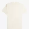 besticktes Herren-T-Shirt Beige