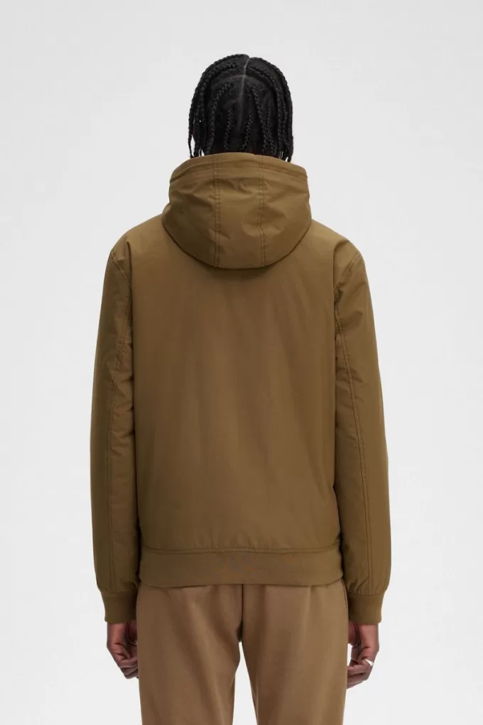 gepolsterte Brentham-Herrenjacken mit Kapuze, Braun gepolsterte Brentham-Herrenjacken mit Kapuze, Braun