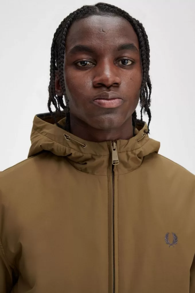 gepolsterte Brentham-Herrenjacken mit Kapuze, Braun gepolsterte Brentham-Herrenjacken mit Kapuze, Braun